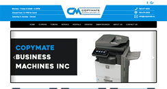 Desktop Screenshot of copymate.ca
